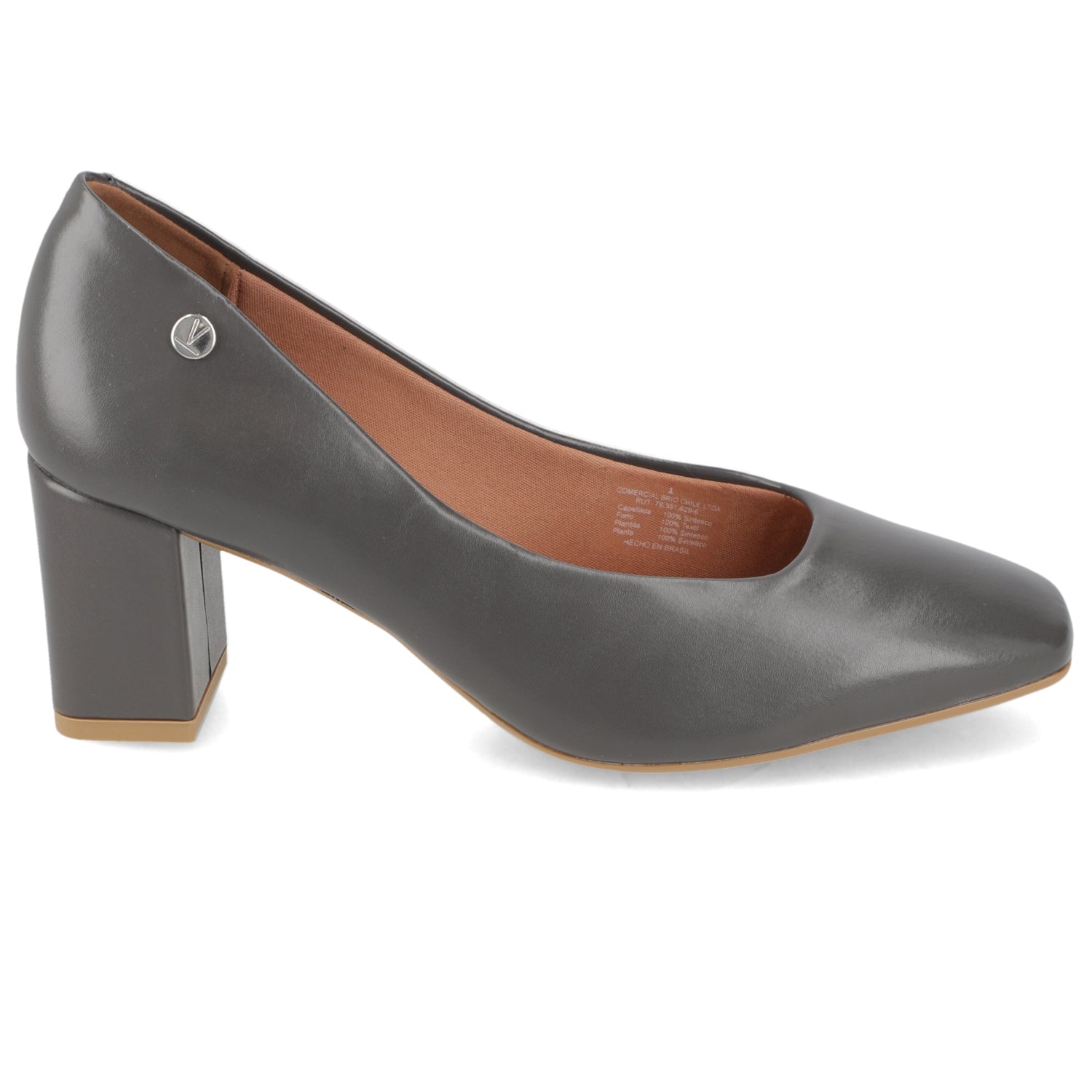 Taco Ancho Gris Vizzano 34 / Gris