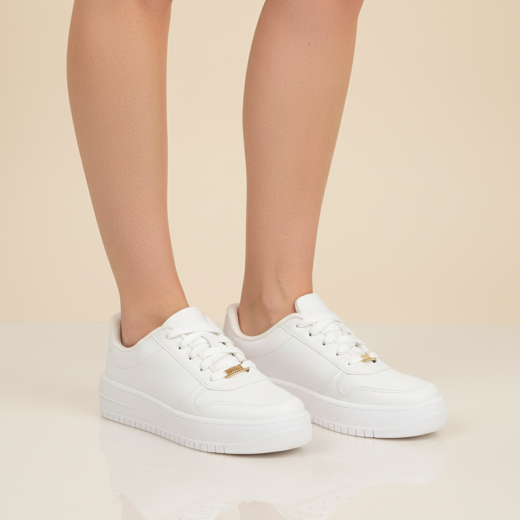 Zapatillas Casuales Blanco Vizzano