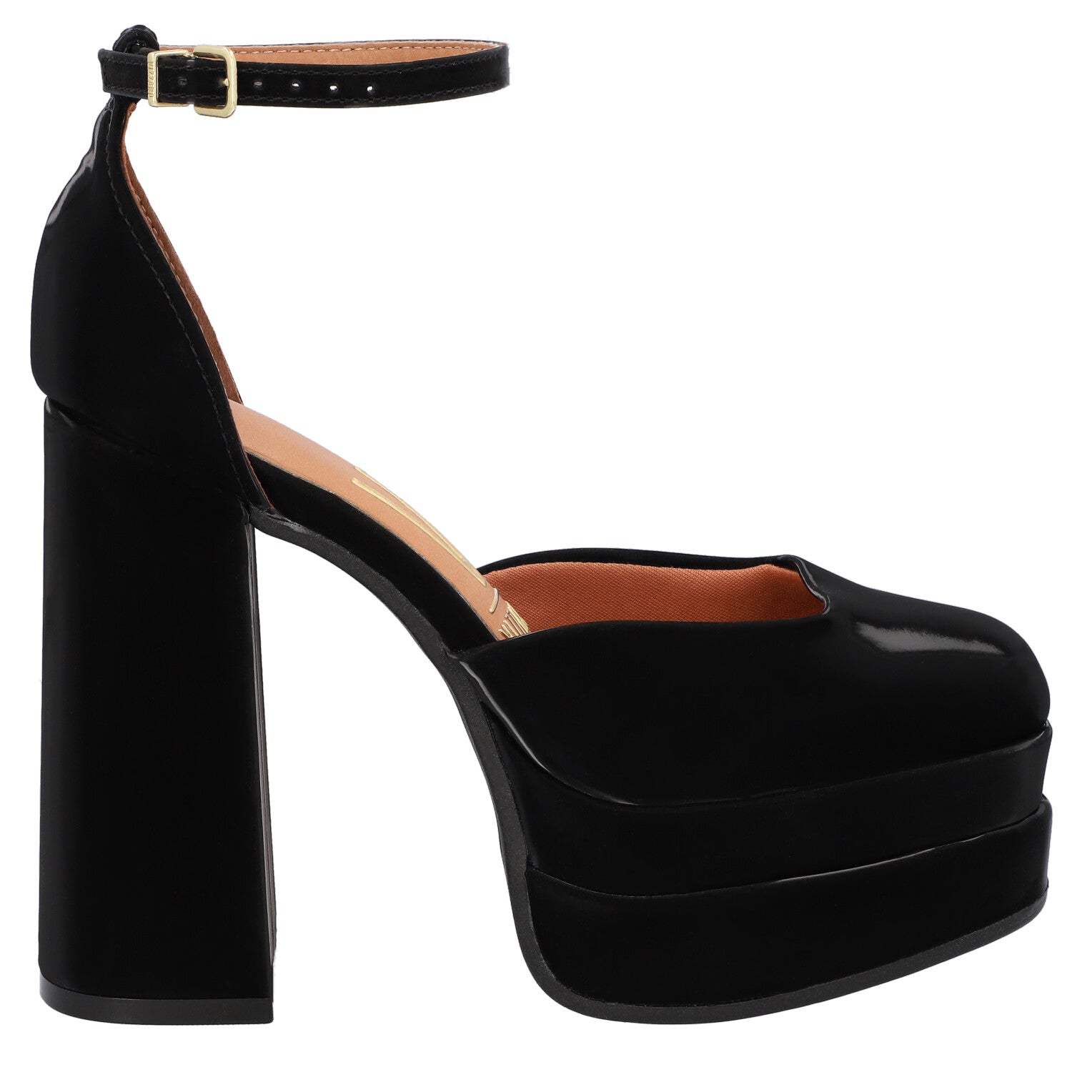 Maxi Plataforma Vizzano Efecto Glossy Negro 1395-101-20076-15745