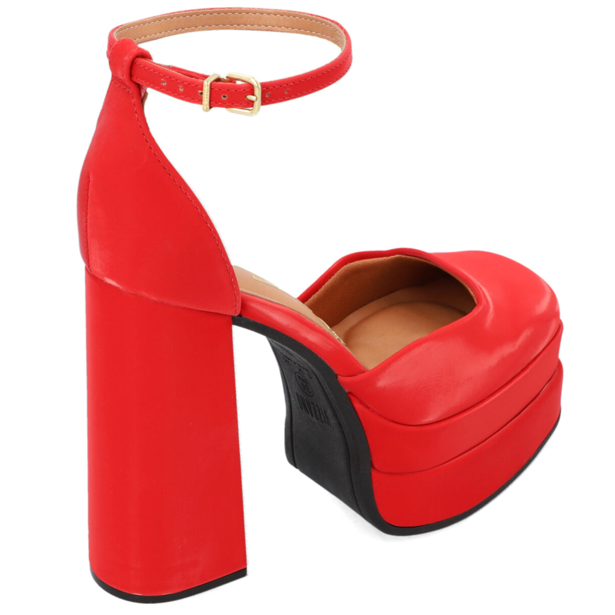 Maxi Plataforma Vizzano Efecto Aterciopelado Rojo 1395-101-20076-46175