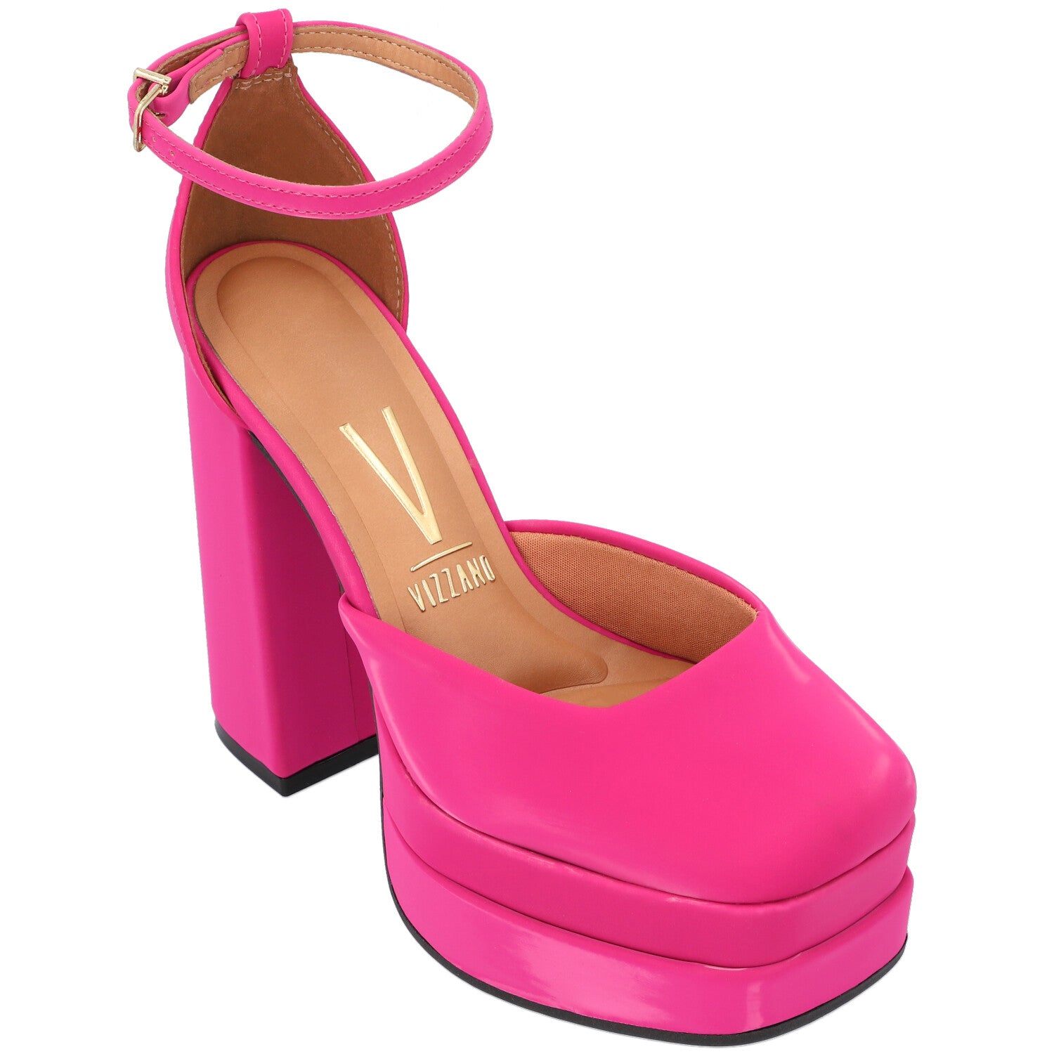 Maxi Plataforma Vizzano Pink 35 / Plateado
