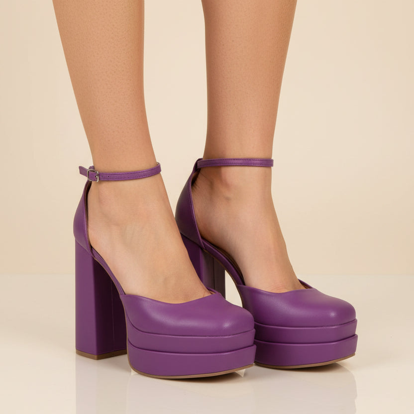 Maxi Plataforma Vizzano Violeta