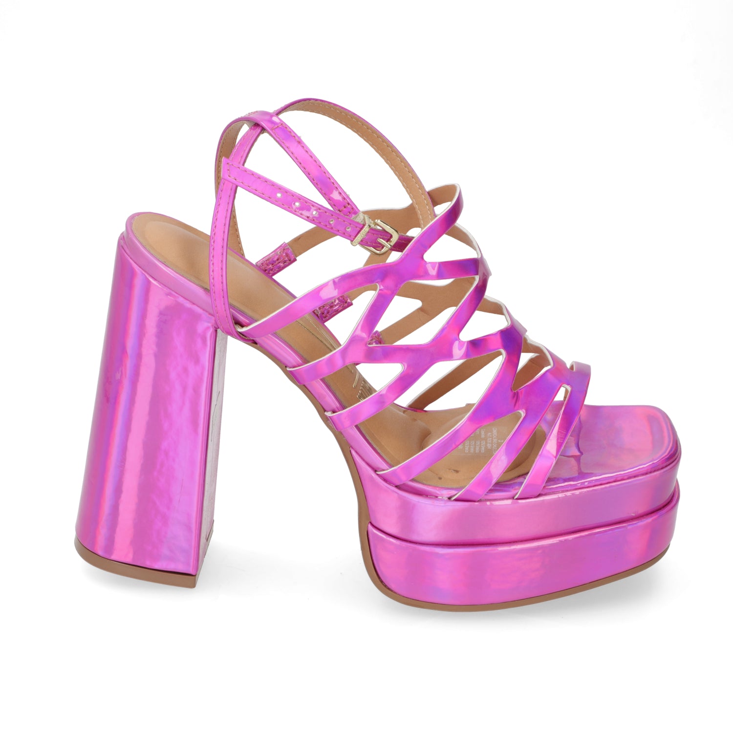 Sandalia Mujer Vizzano Holográfico Pink 1395-108-11808-68153