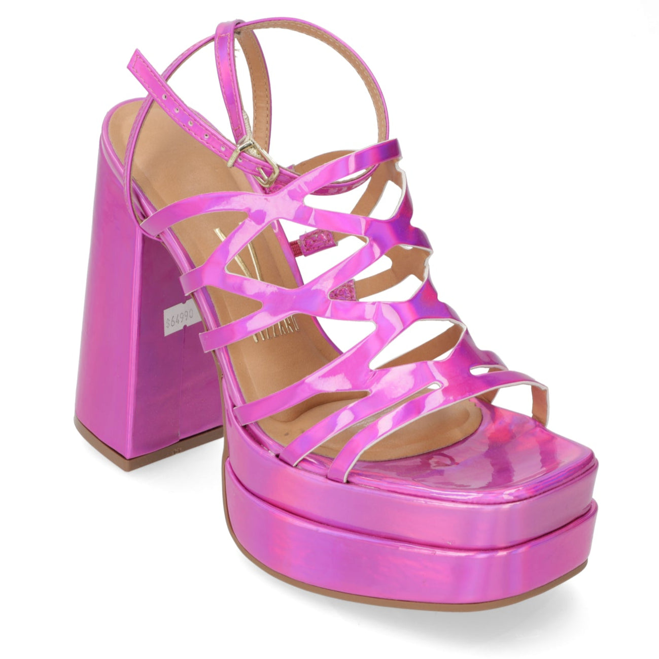 Sandalia Mujer Vizzano Holográfico Pink 1395-108-11808-68153