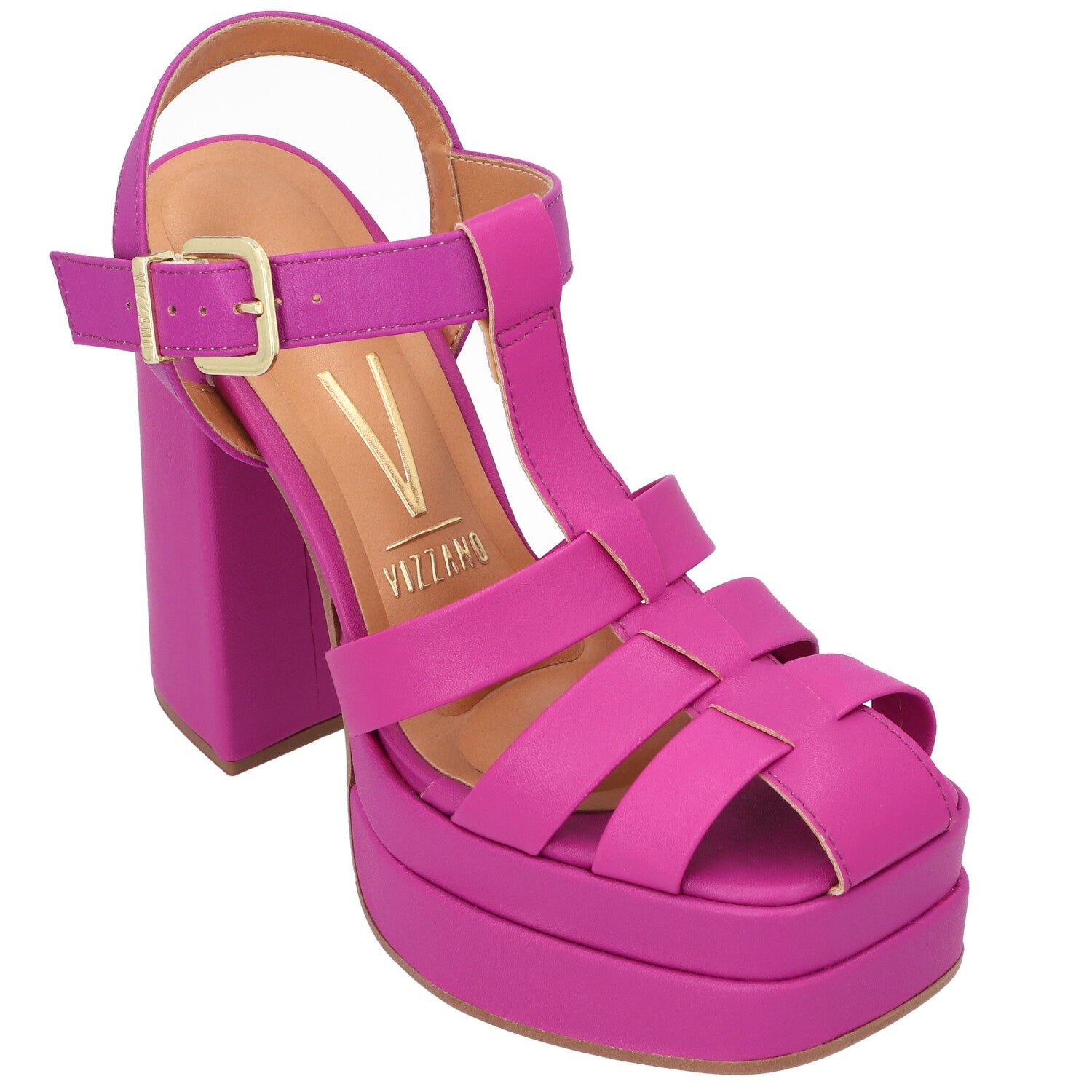 Sandalia Maxi Plataforma Vizzano EcoCuero Purpura 1395-102-7286-85134