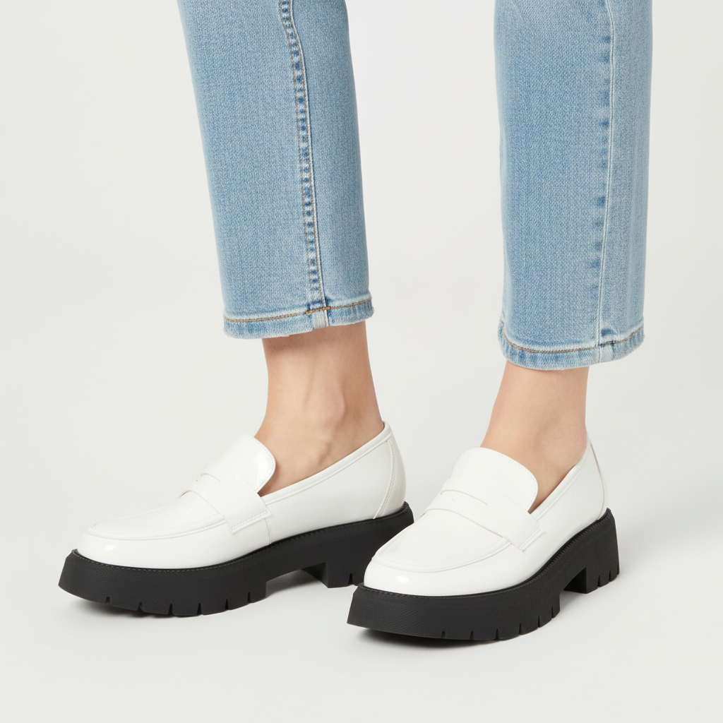 Mocasin Blanco Vizzano