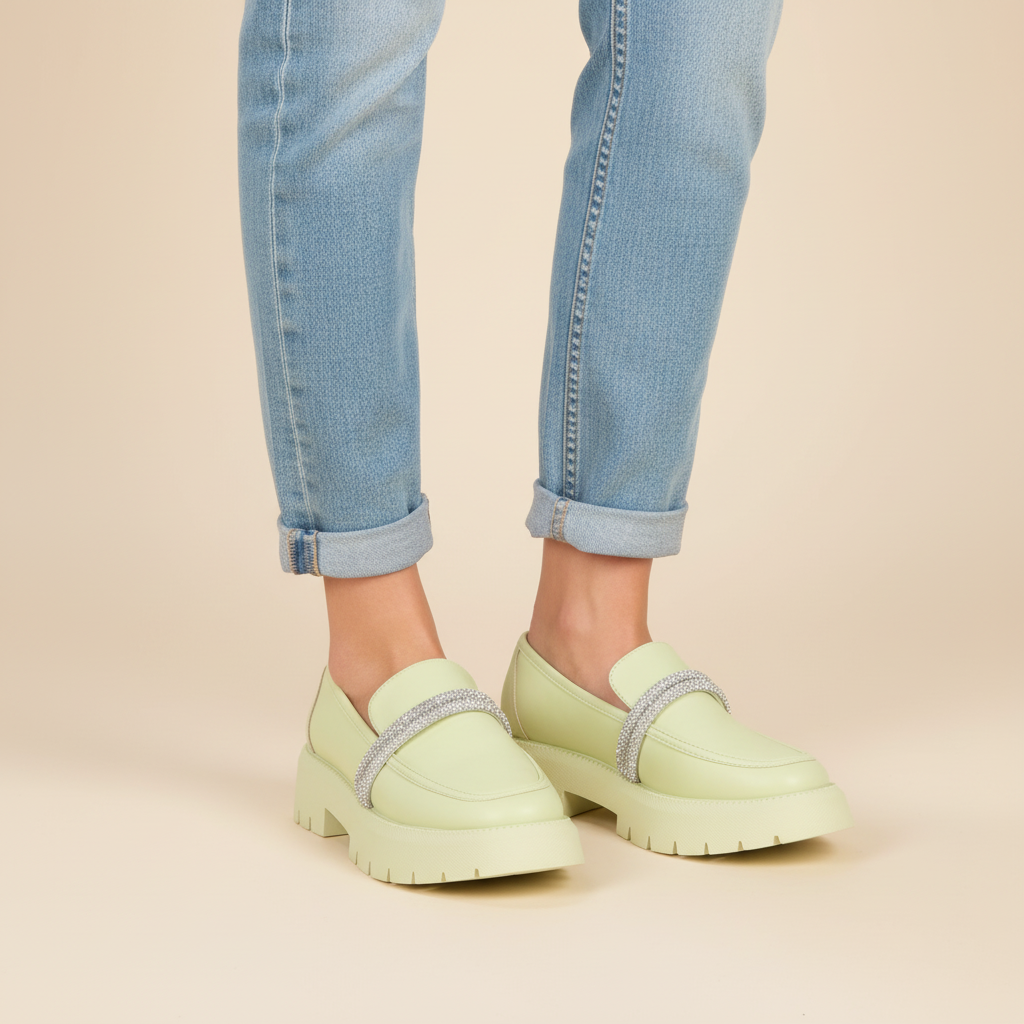 Mocasín Menta Vizzano