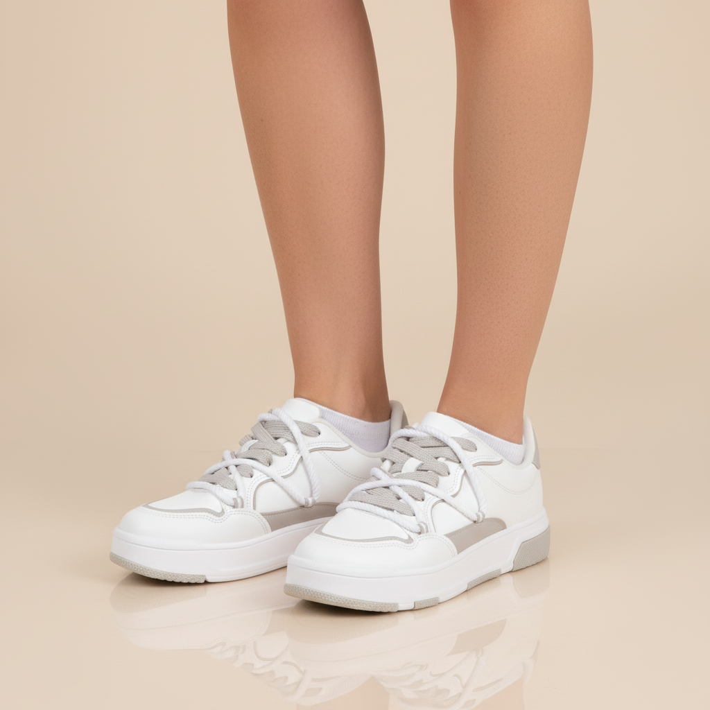 Zapatilla Casual Blanco Vizzano