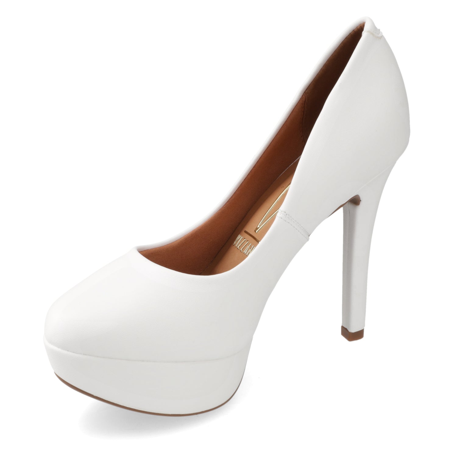 Stiletto 13 cm Blanco Vizzano 34 / Blanco