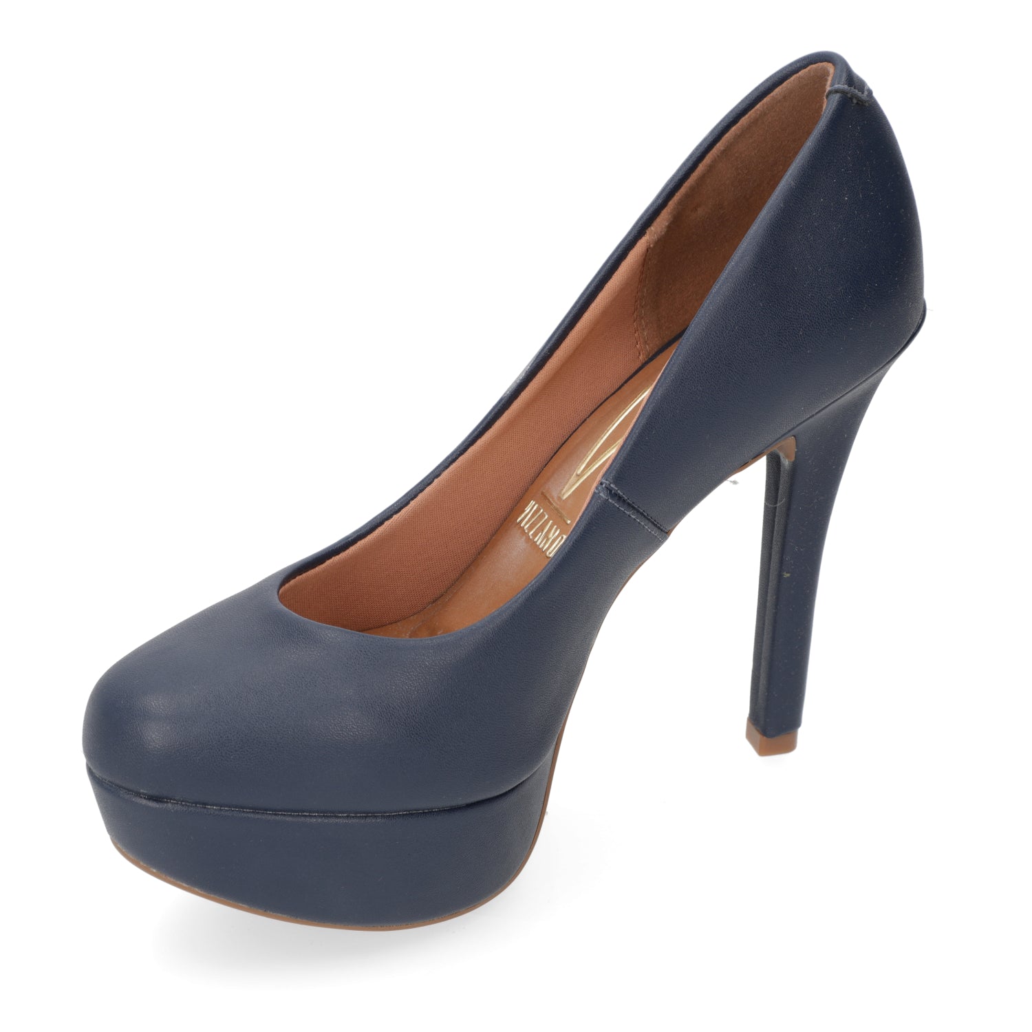 Zapato Taco Plataforma Vizzano EcoCuero Azul 1830-501-7286-89521
