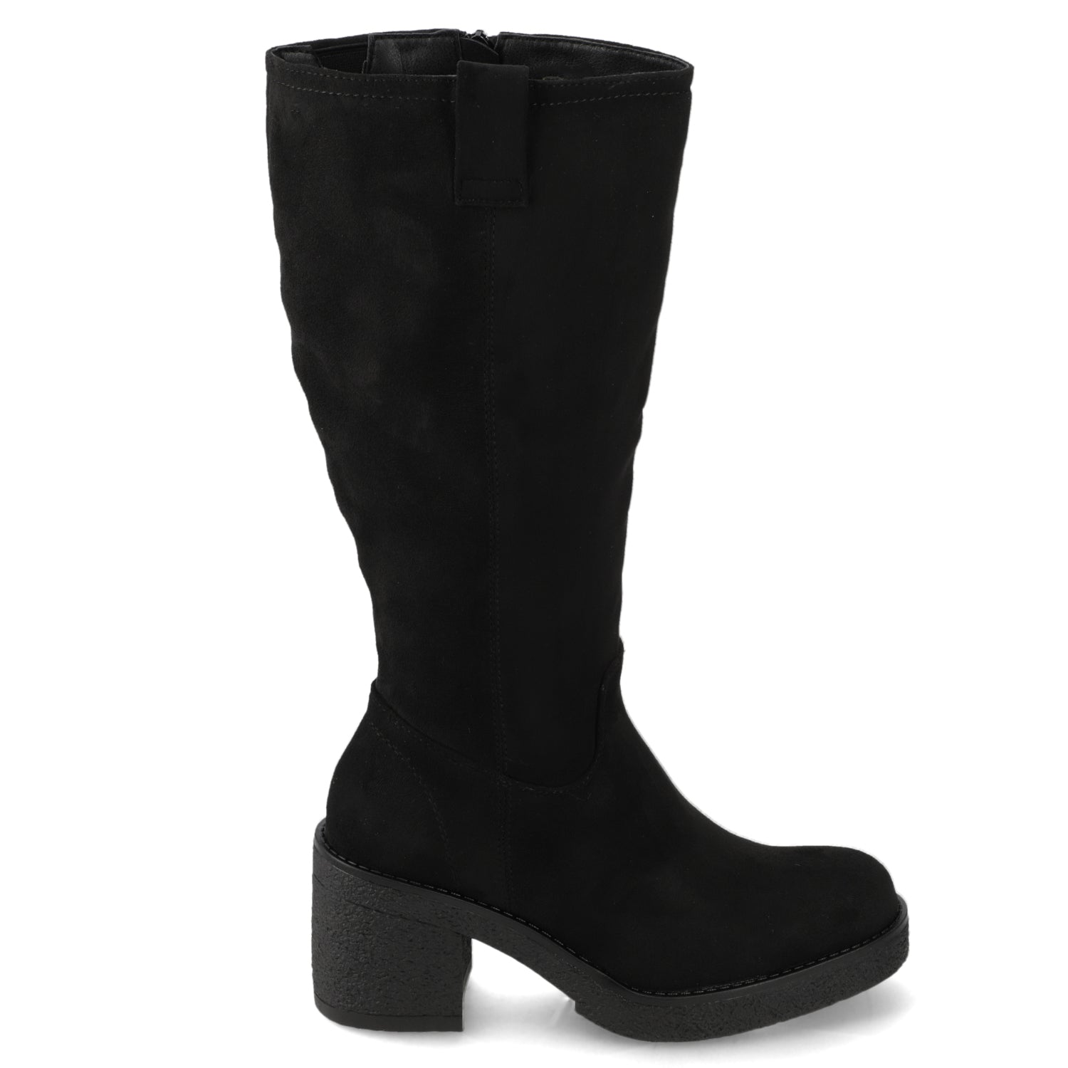 Bota Taco Ancho Negro New Walk