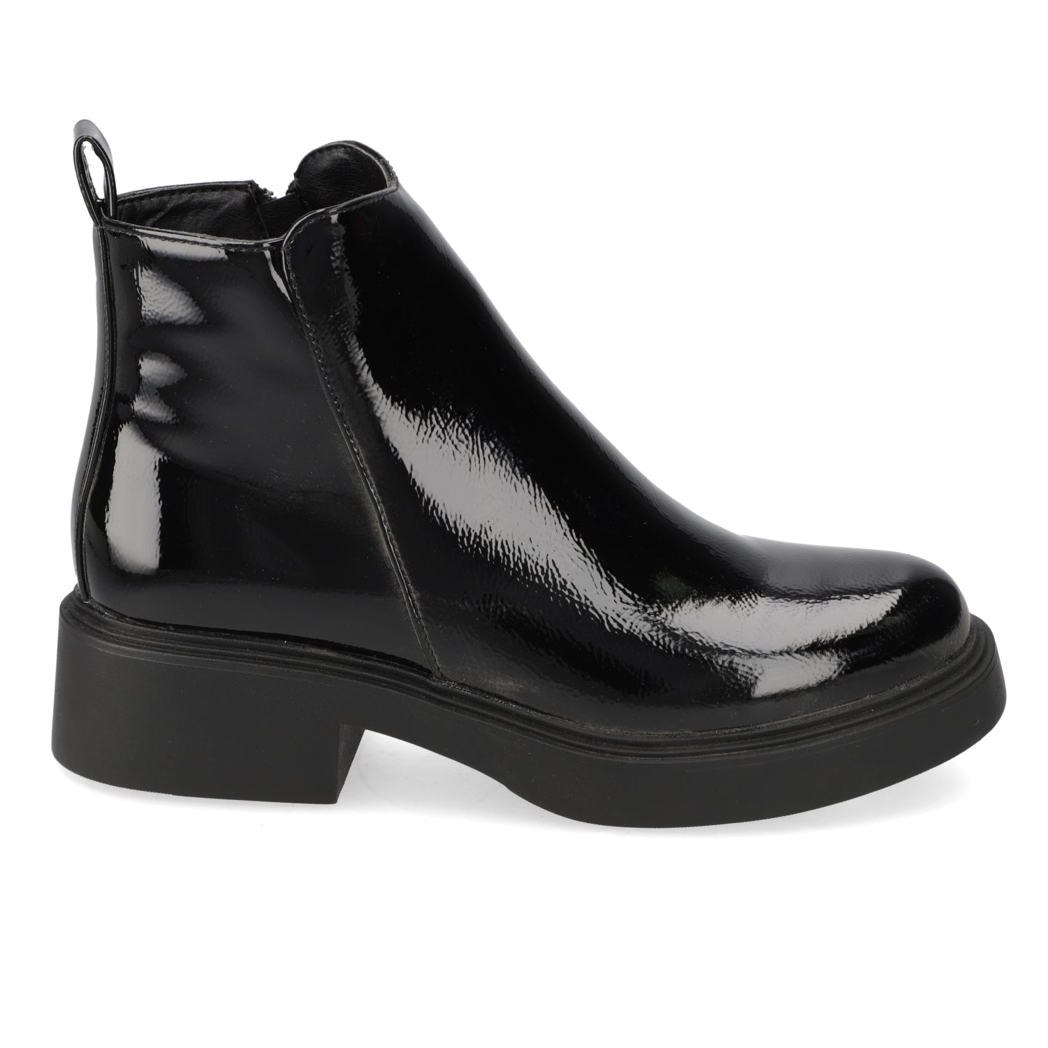 Botines Planos Negro Agua de Coco 35 / Negro
