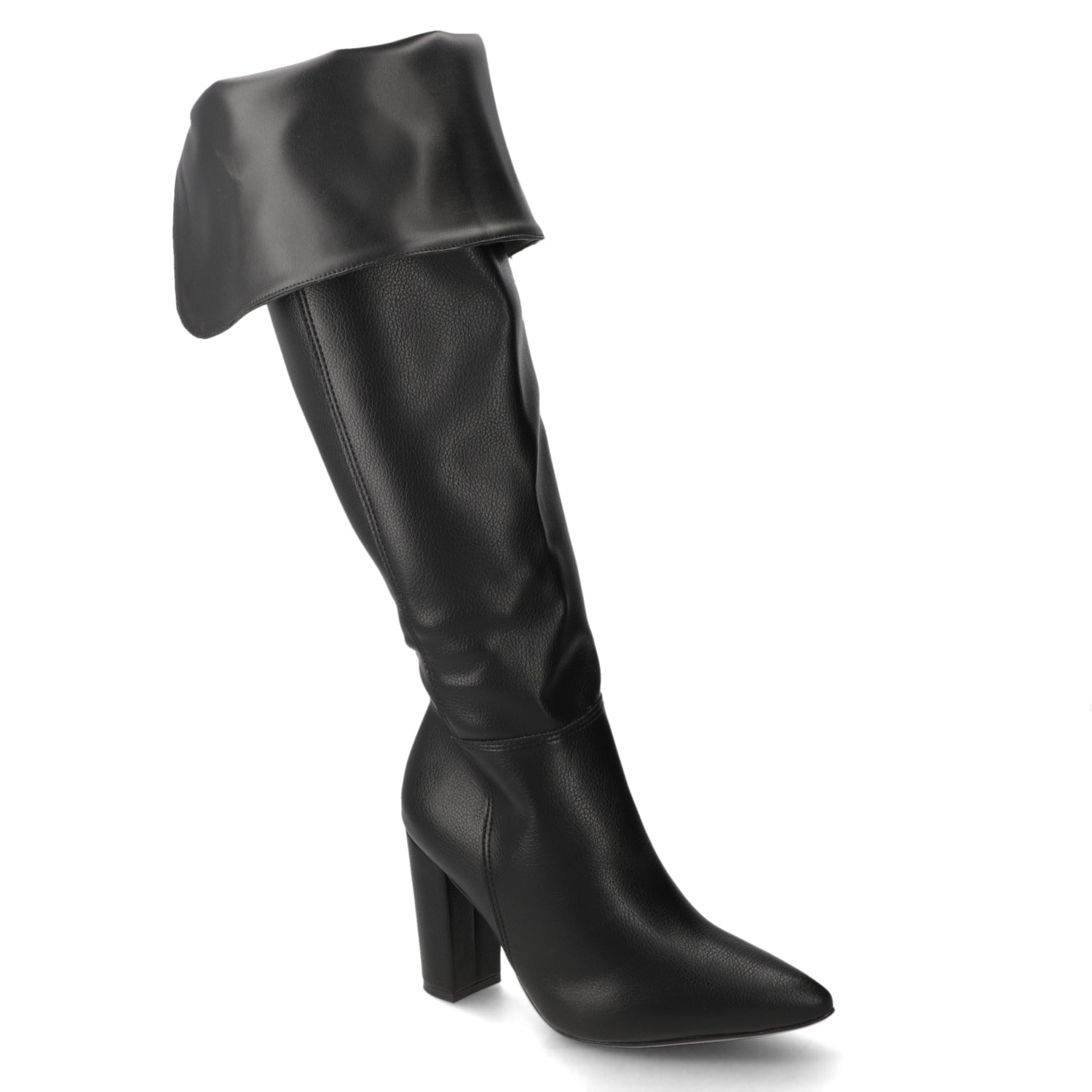 Bota Taco Ancho Negra Vizzano 34 / Negro
