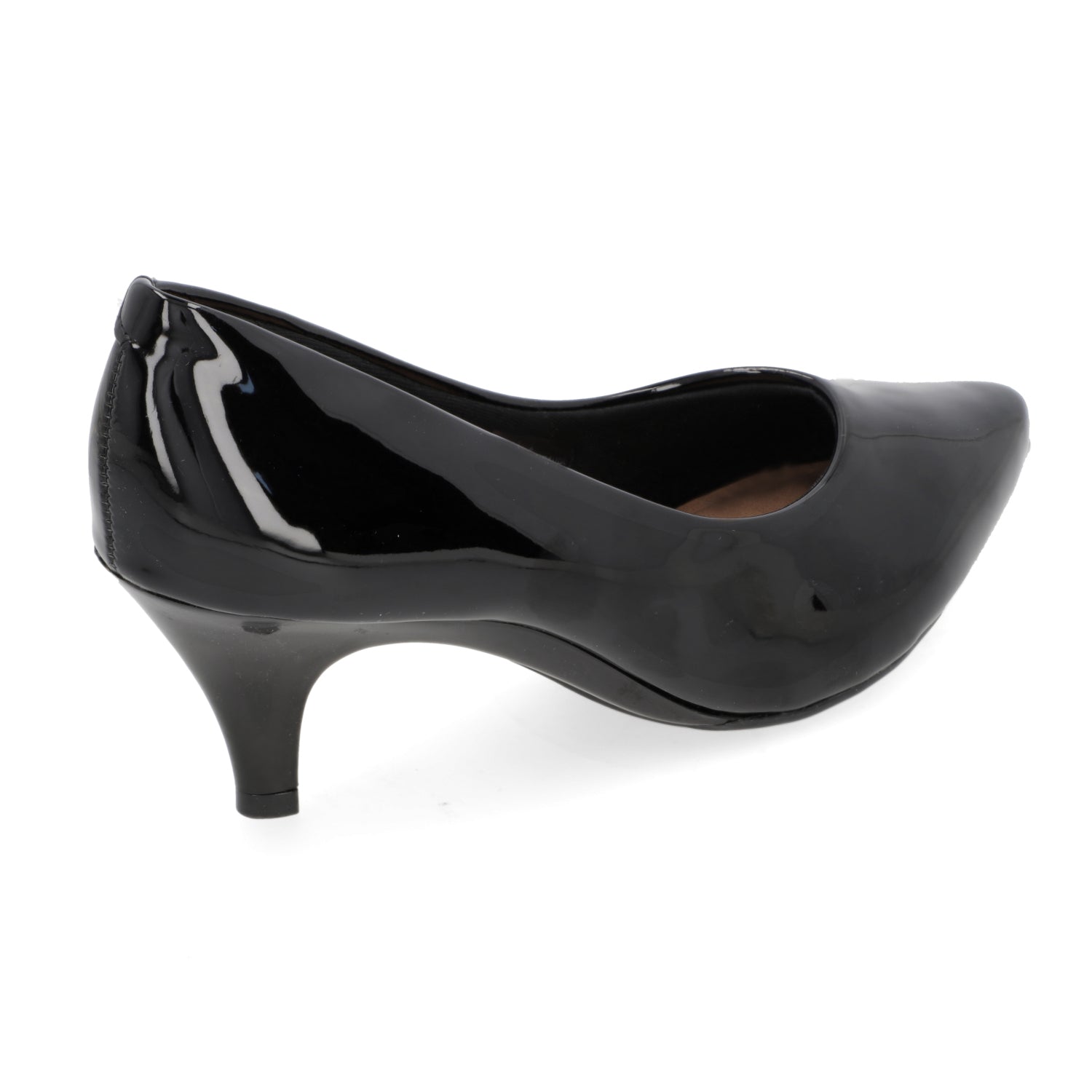 Stiletto Taco Aguja Efecto Charol Negro 4076-1301-13488-15745