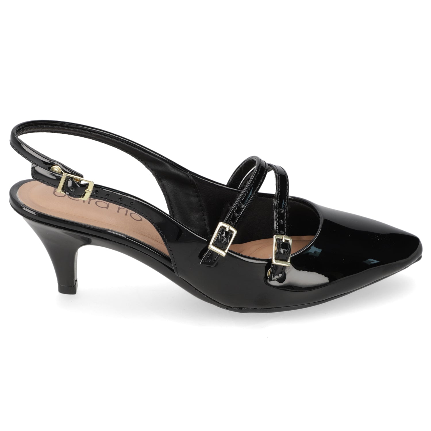 Stiletto 5 cm Negro