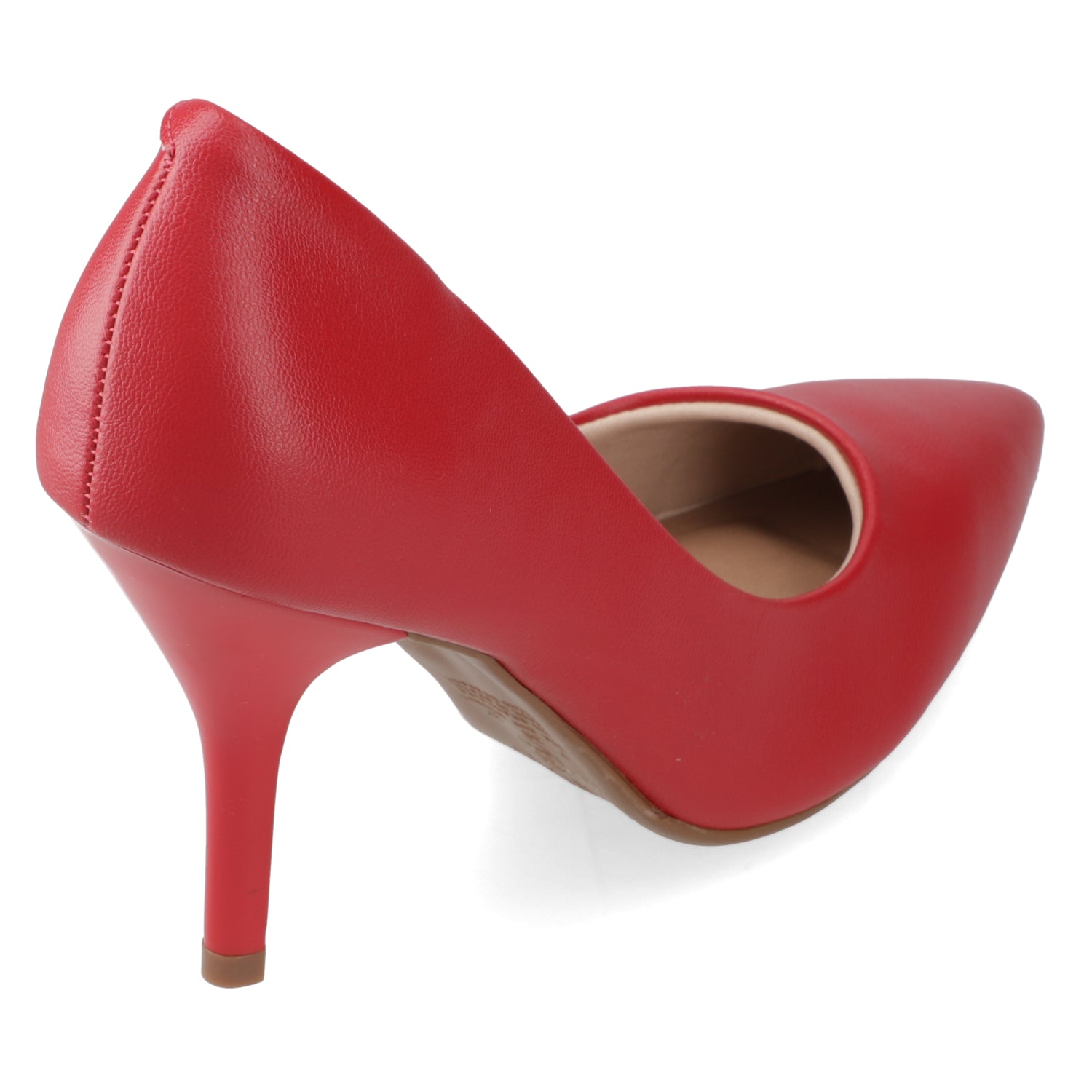 Stiletto Taco Aguja 10 cm Rojo Beira Rio 35 / Rojo