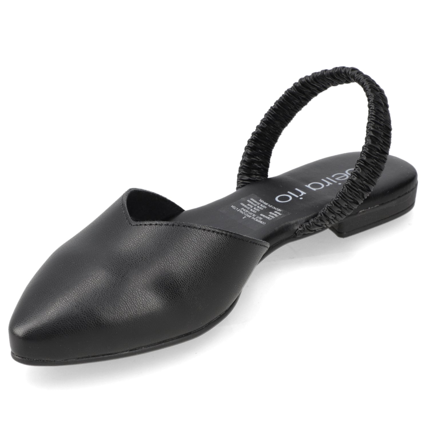 Ballerina Negro Beira Rio Ecocuero 35 / Negro