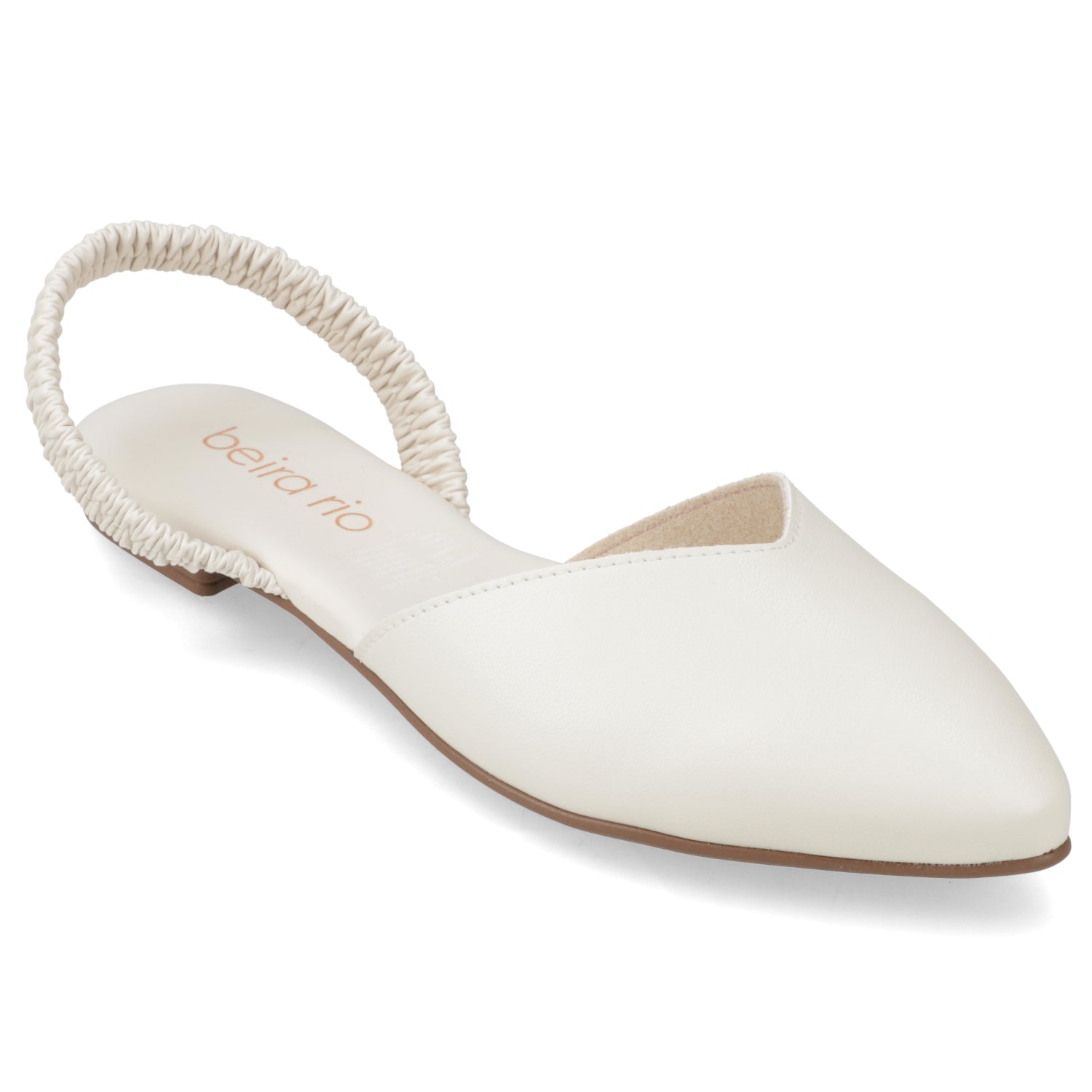 Ballerina Blanco OFF Beira Rio Ecocuero 35 / Blanco OFF