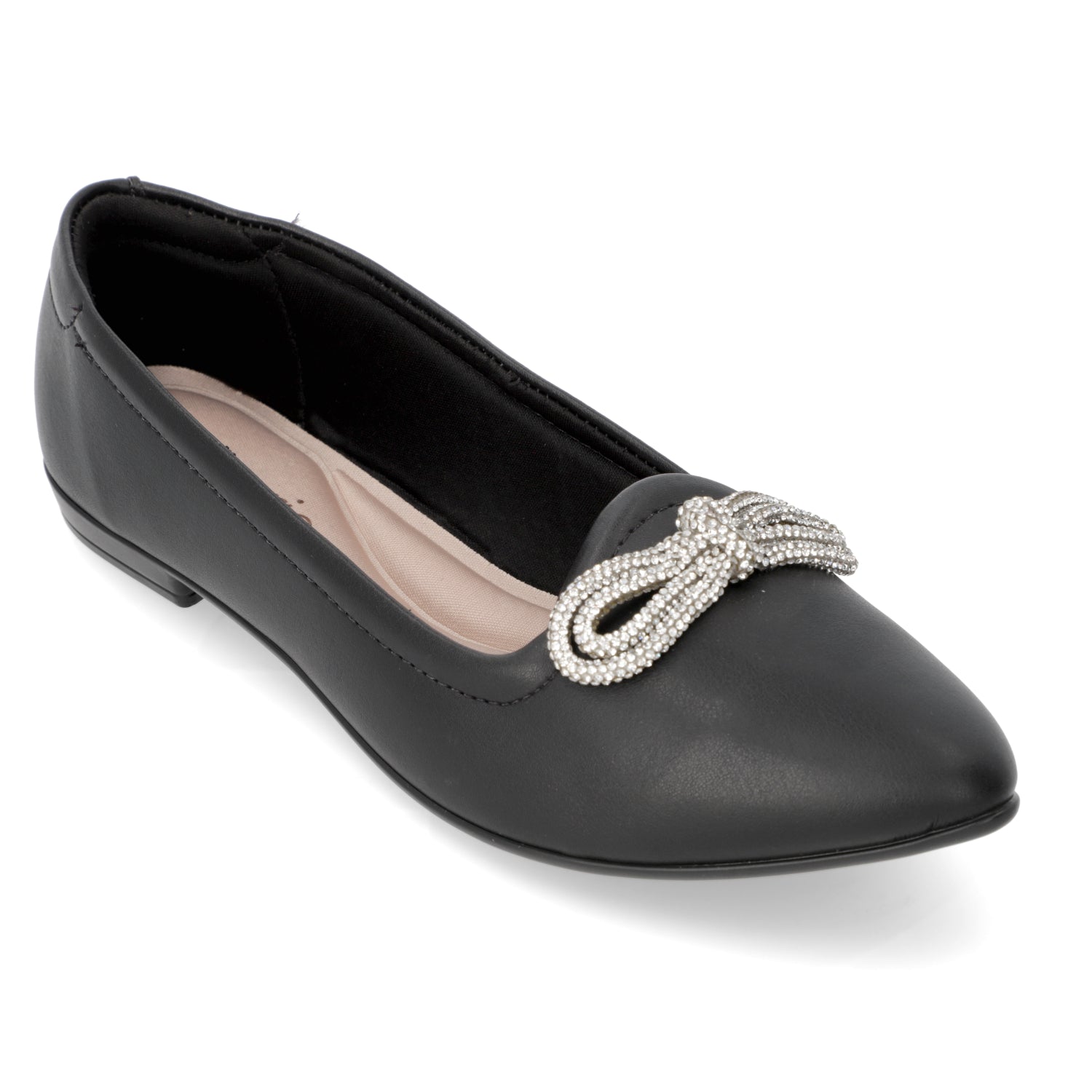 Ballerina Eco Cuero Negro 35 / Negro
