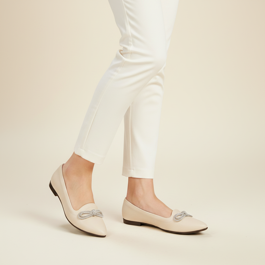 Ballerina Crema Beira Rio