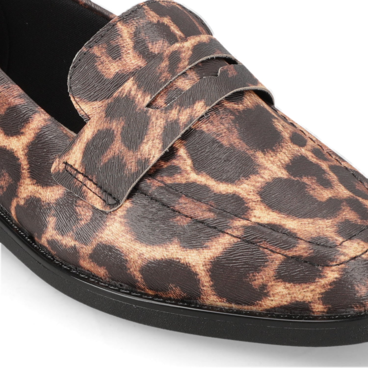 Mocasin Animal Print Beira Rio 35 / Animal print