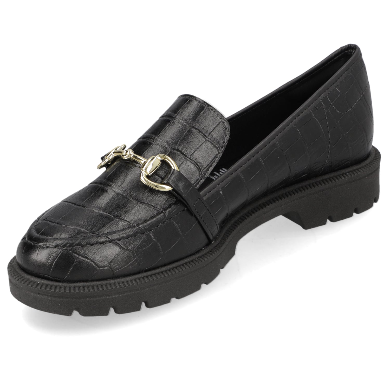 Mocasin Negro Beira Rio 35 / Negro