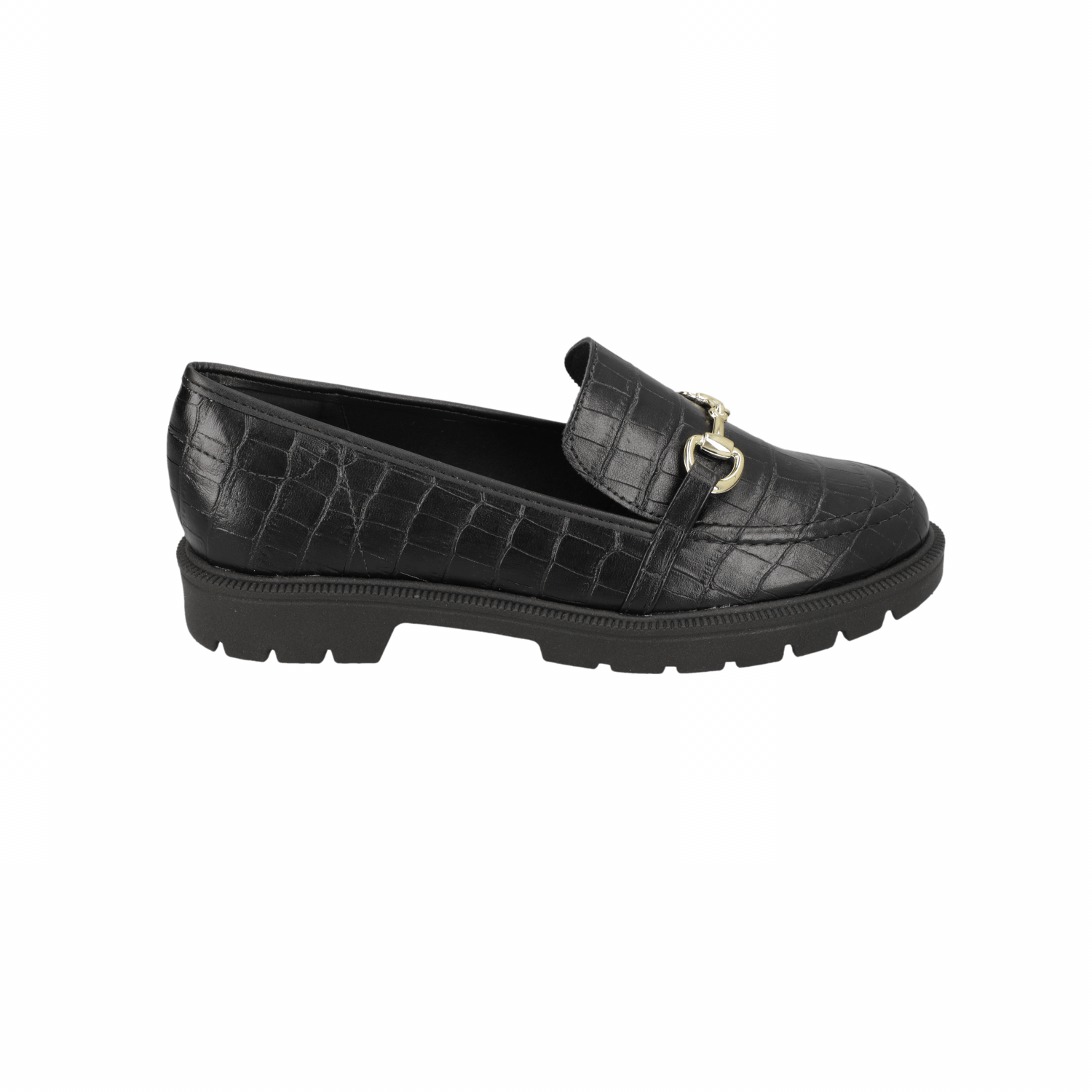 Mocasin Negro Beira Rio 35 / Negro