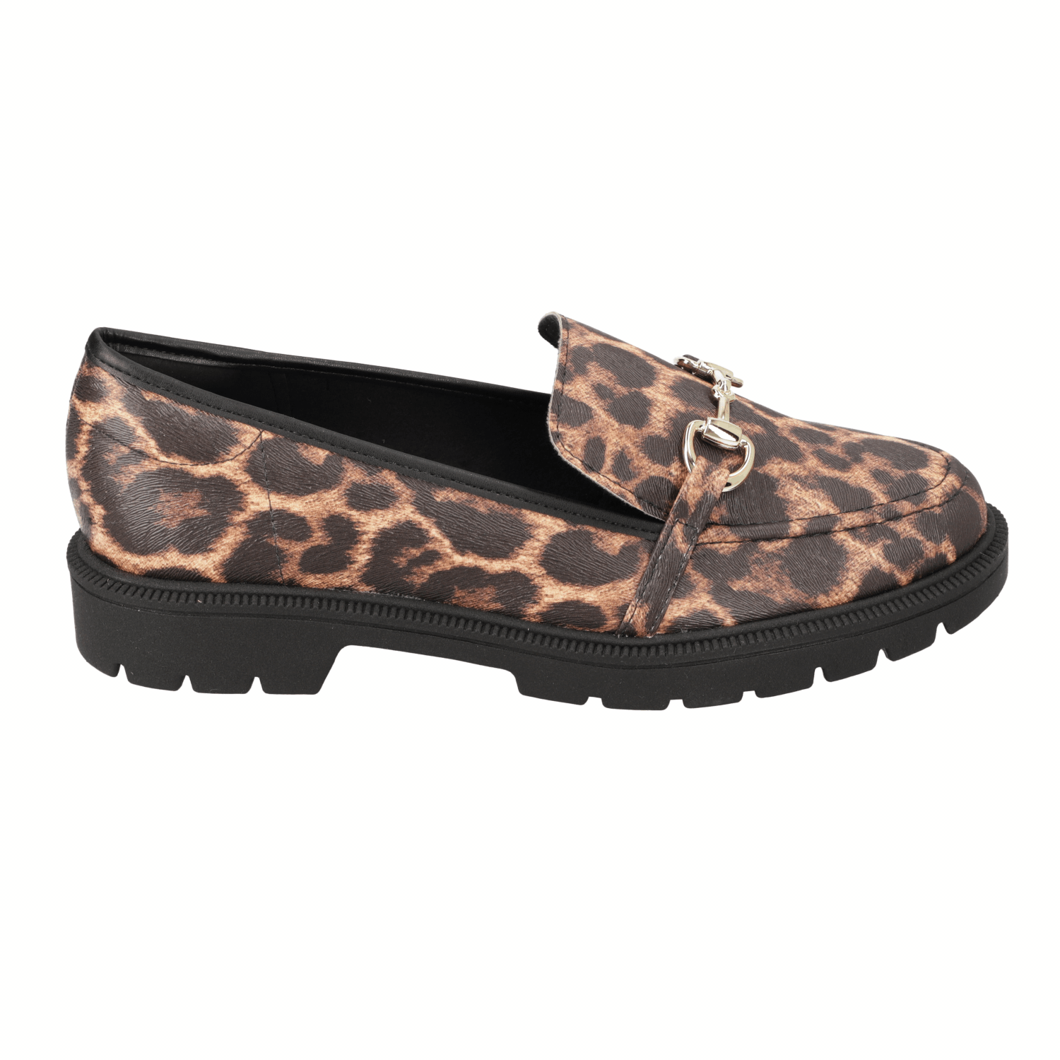 Mocasin Animal Print Beira Rio 35 / Animal print