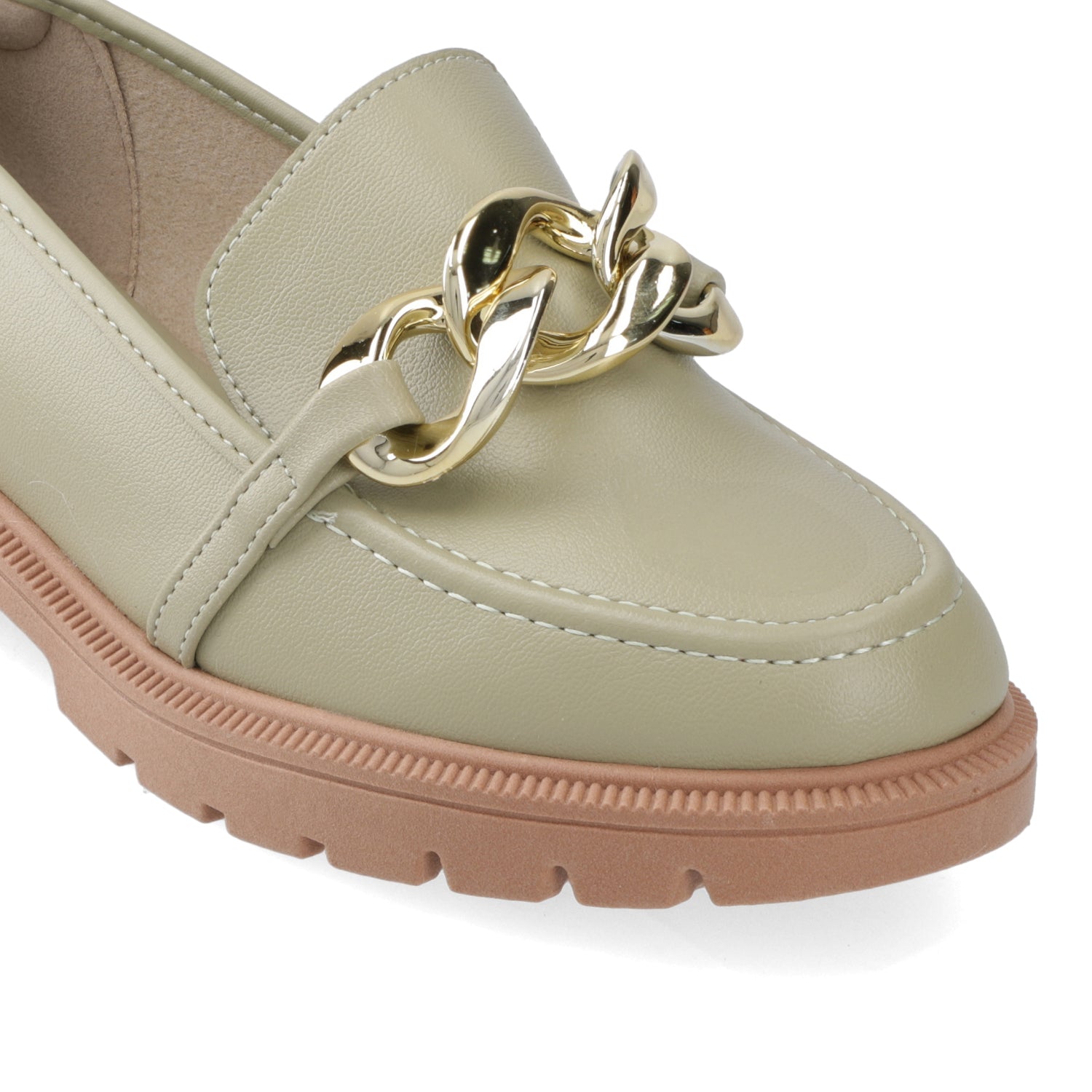 Mocasines Verde Beira Rio 35 / Verde