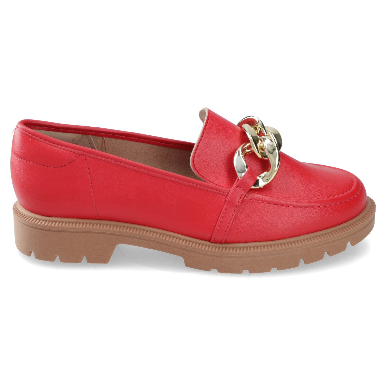 Mocasines Rojo Beira Rio 35 / Rojo