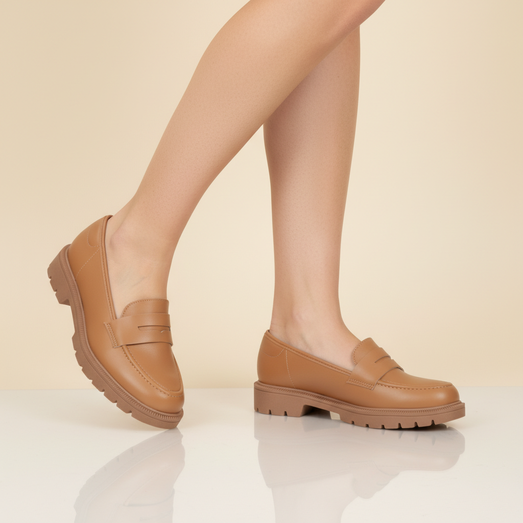 Mocasin Camel Beira Rio