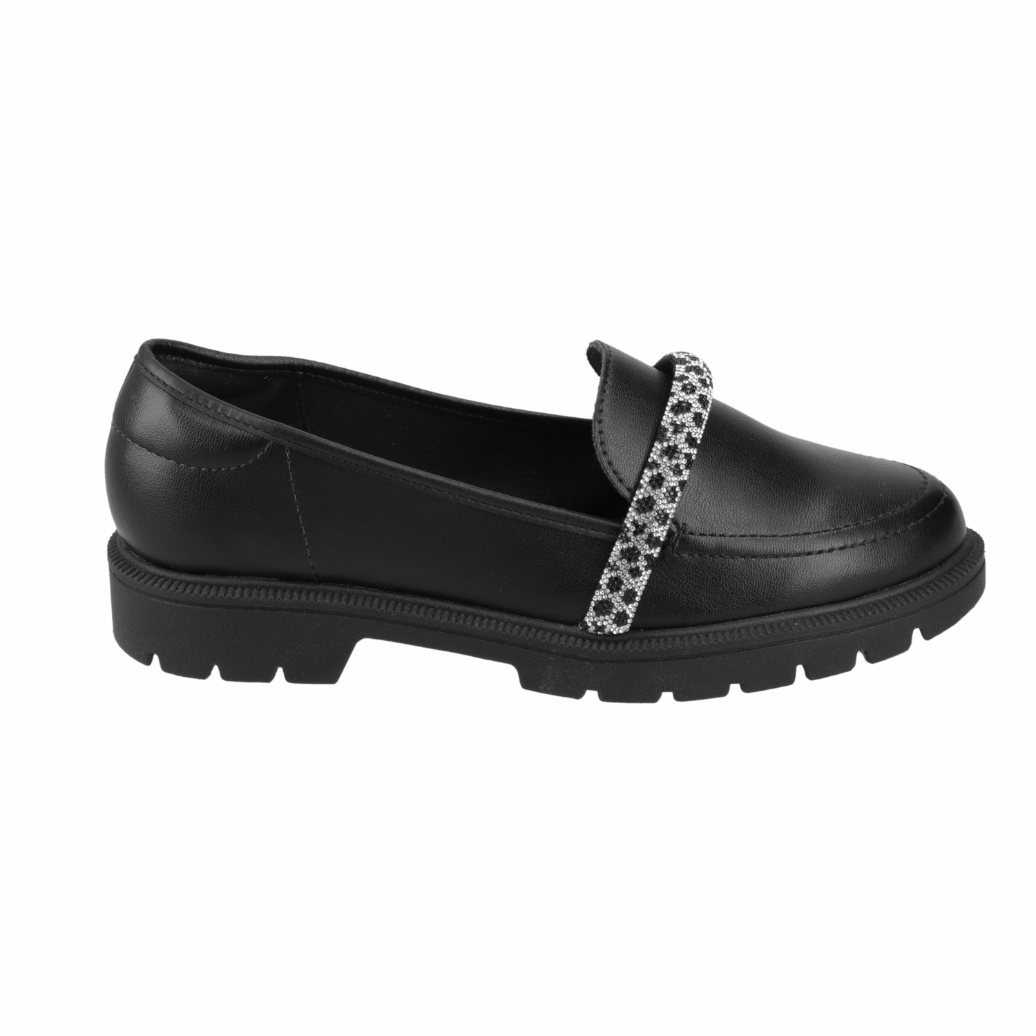 Mocasin Negro Beira Rio