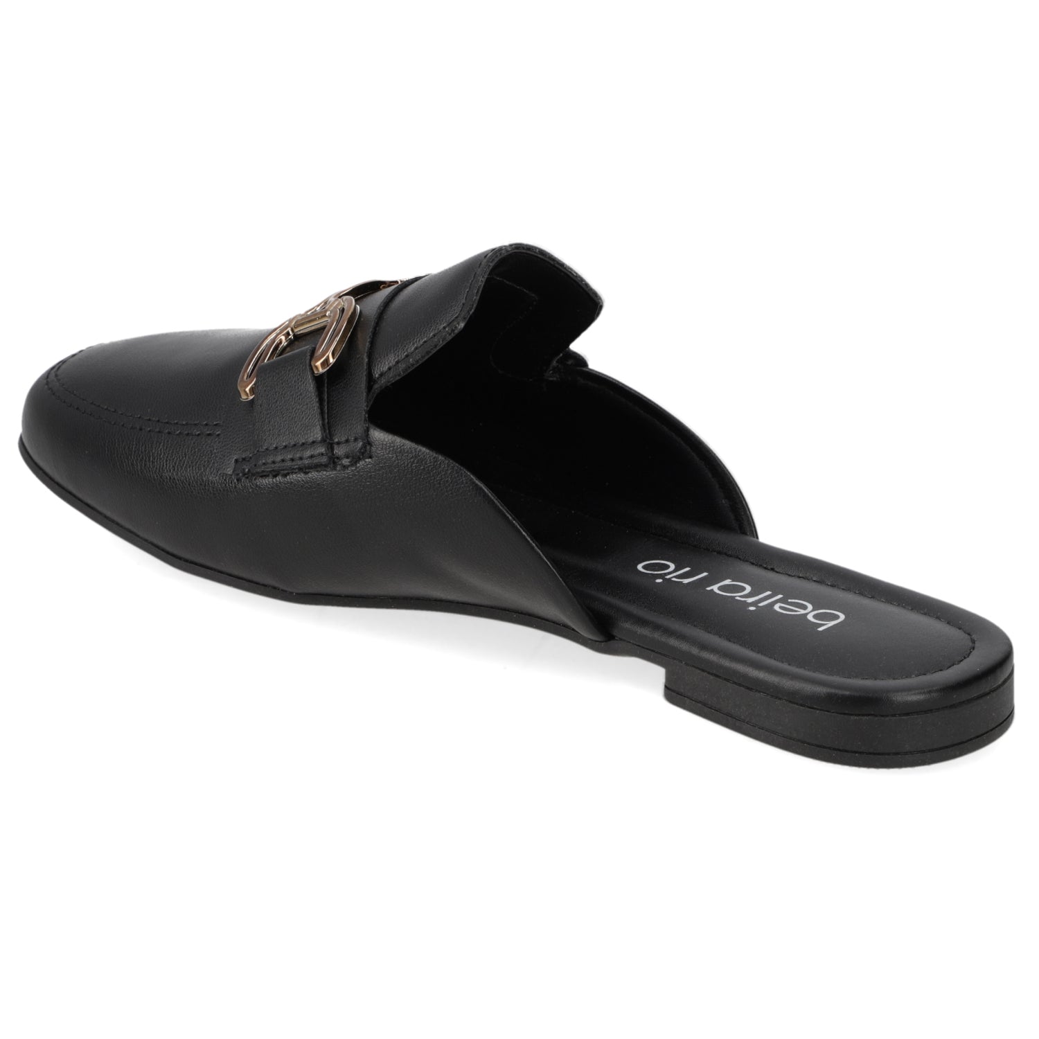 Babuchas Negro Beira Rio