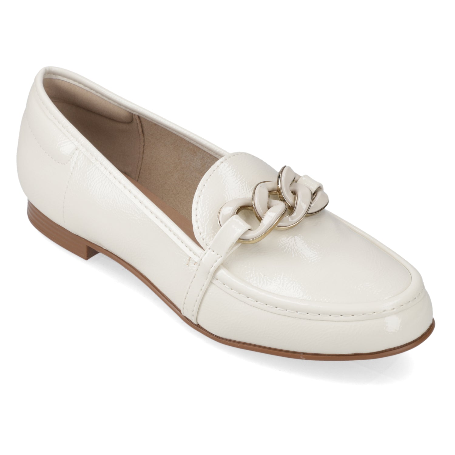 Mocasines Blanco Beira Rio 35 / Blanco