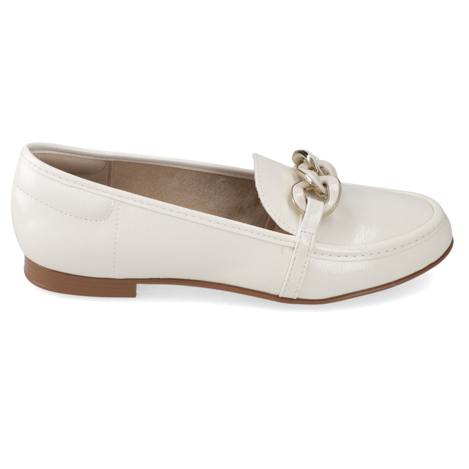 Mocasines Blanco Beira Rio 35 / Blanco