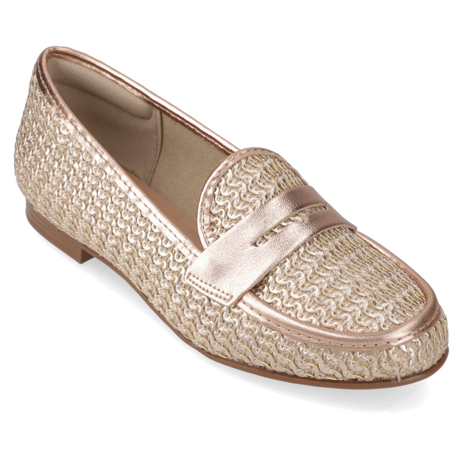 Mocasines Rose Gold Beira Rio 35 / Rose Gold