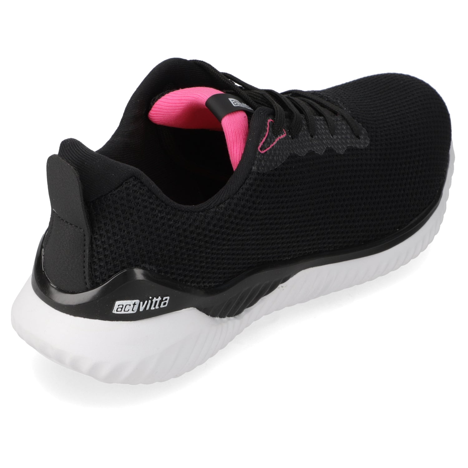 Zapatilla Deportiva Negro Actvitta