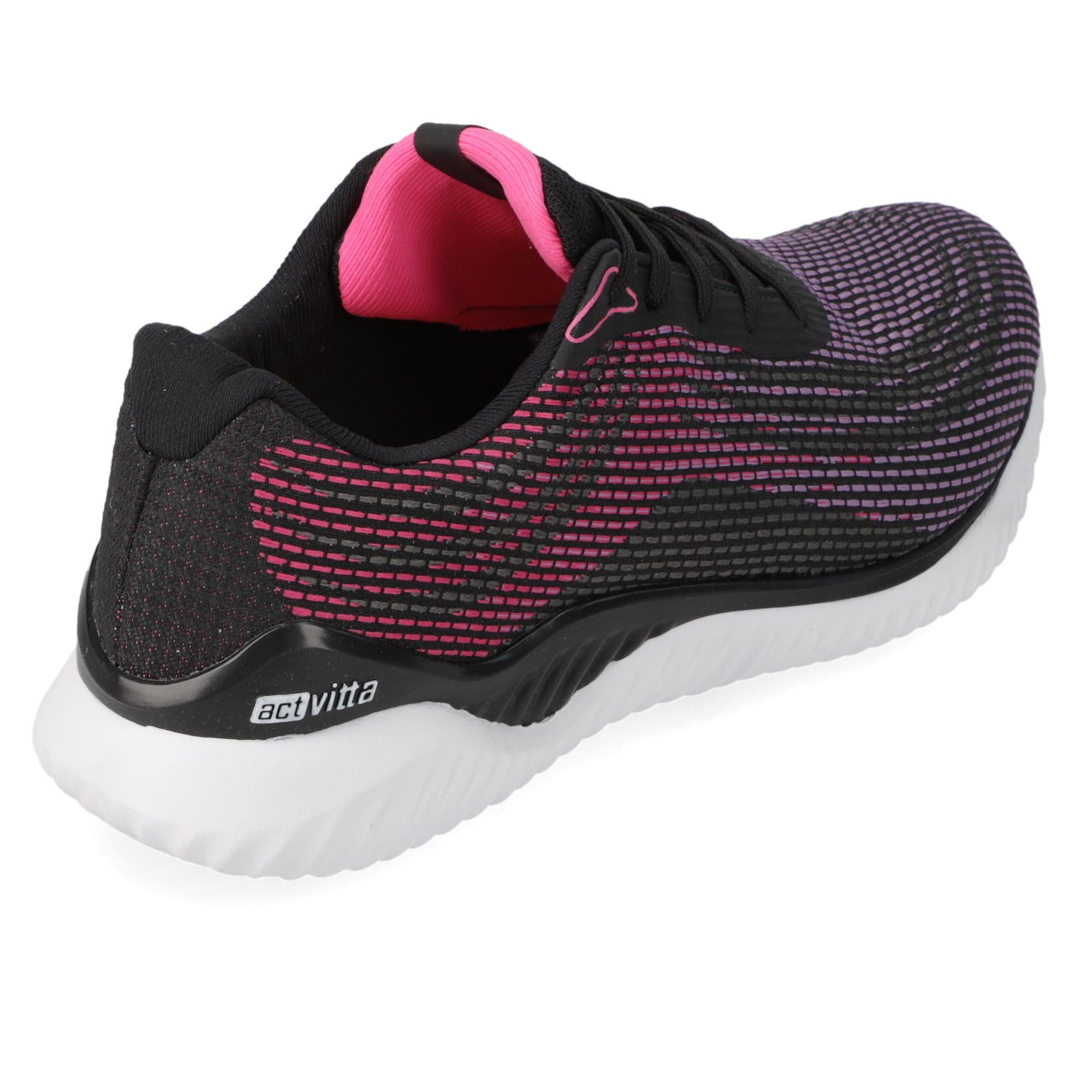 Zapatilla Deportiva Negro Actvitta