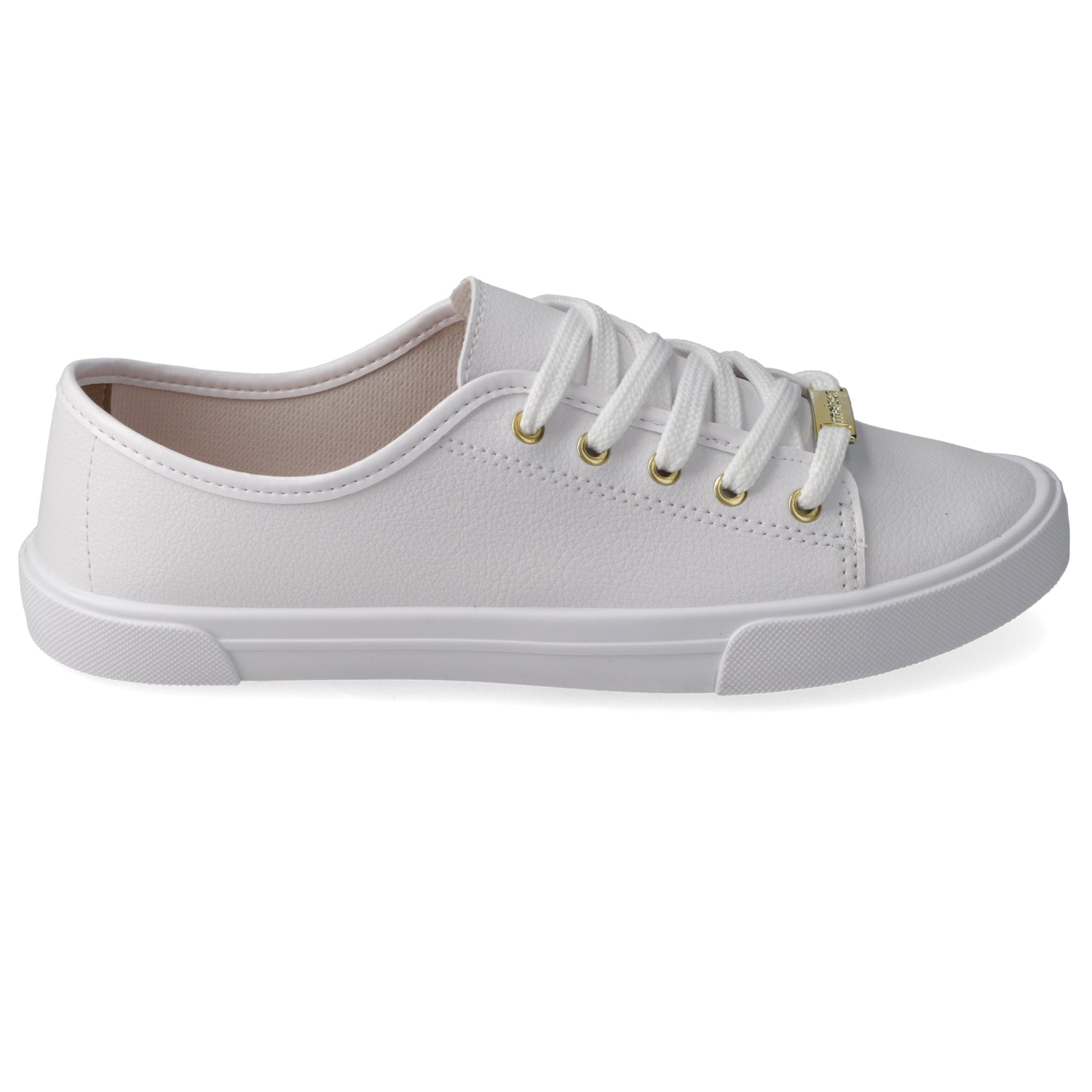 Zapatillas Casuales Blanco Moleca