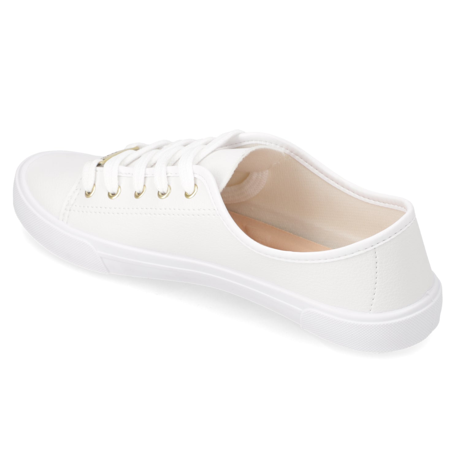 Zapatillas Casuales Blanco Moleca 35 / Blanco