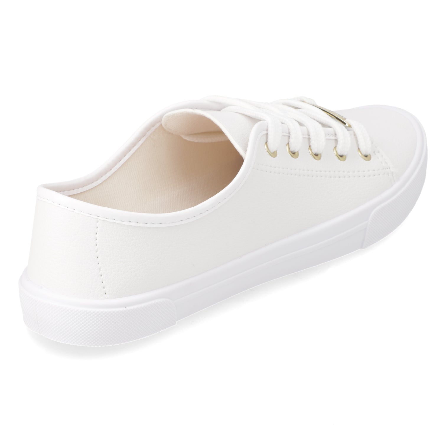 Zapatillas Casuales Blanco Moleca 35 / Blanco
