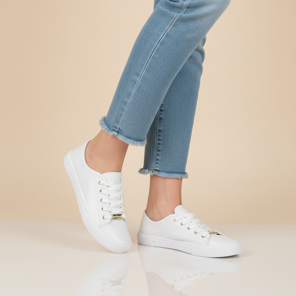 Zapatilla Blanca Moleca