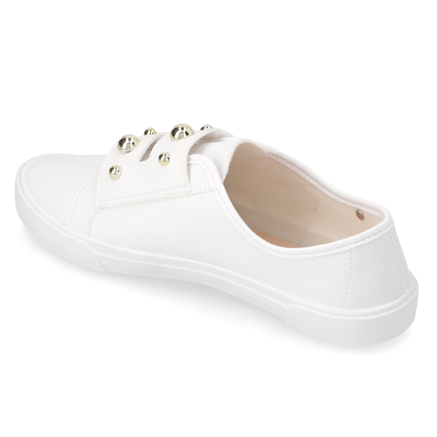 Zapatillas Casuales Blanco Moleca 35 / Blanco