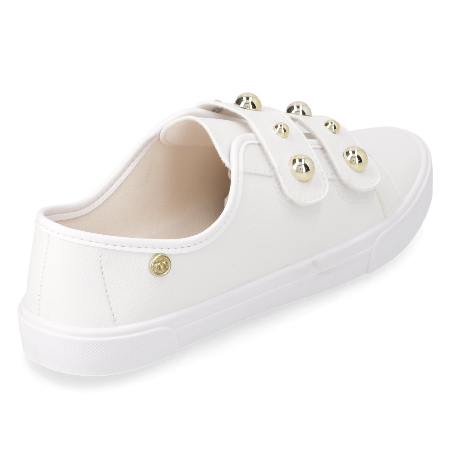 Zapatillas Casuales Blanco Moleca 35 / Blanco