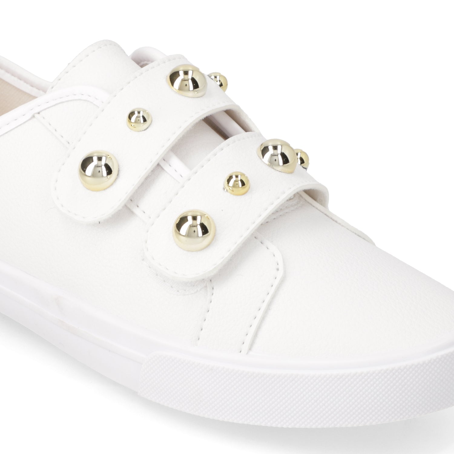 Zapatillas Casuales Blanco Moleca 35 / Blanco