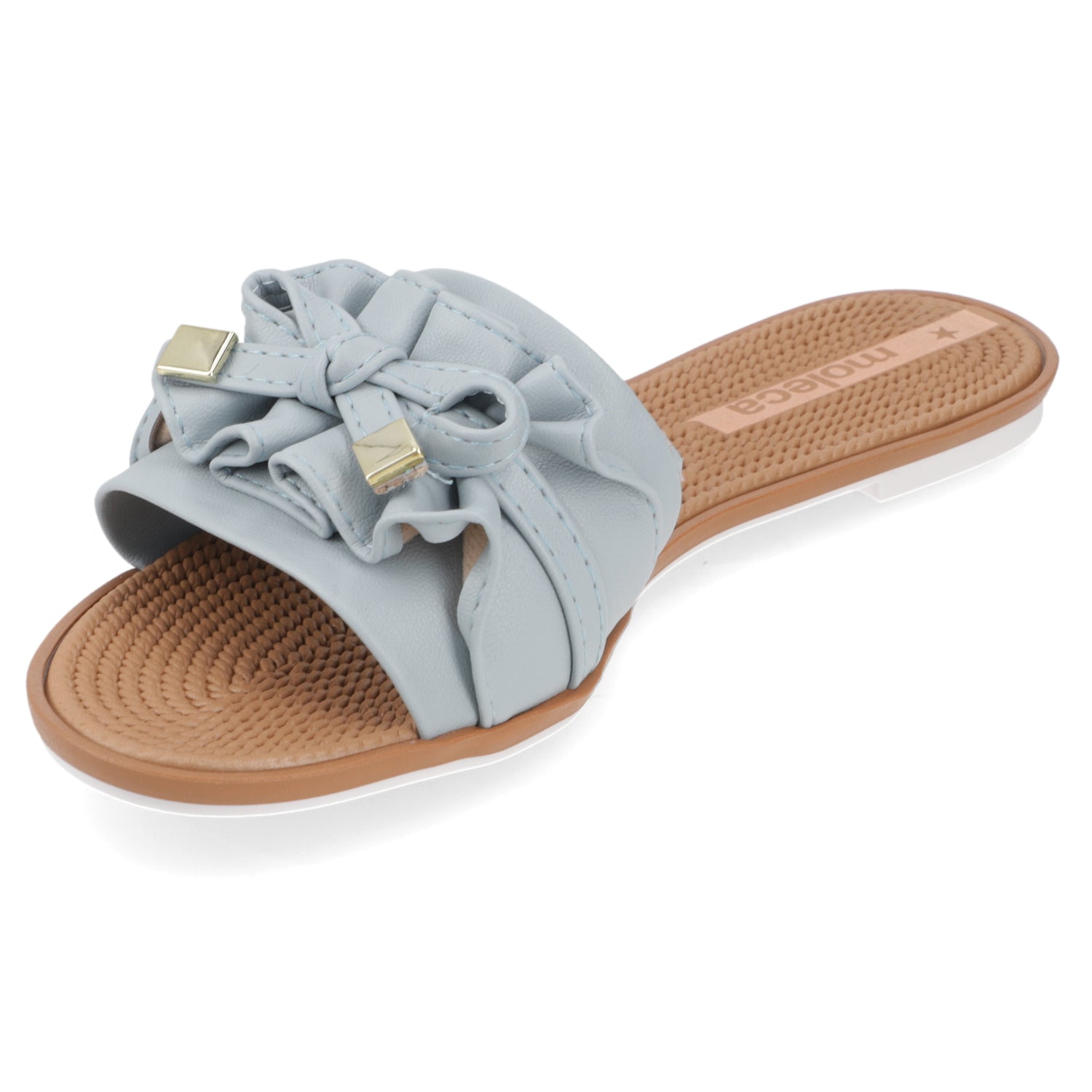 Sandalia Celeste Moleca 35 / Celeste
