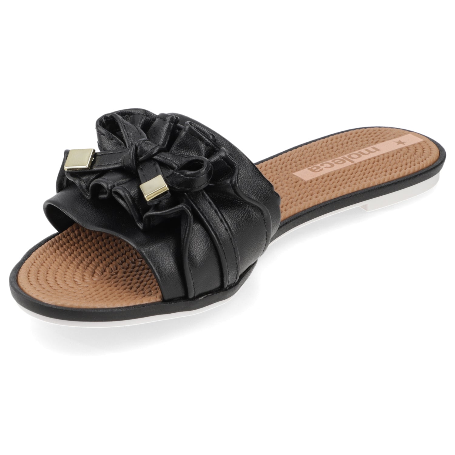 Sandalia Negro Moleca 35 / Negro
