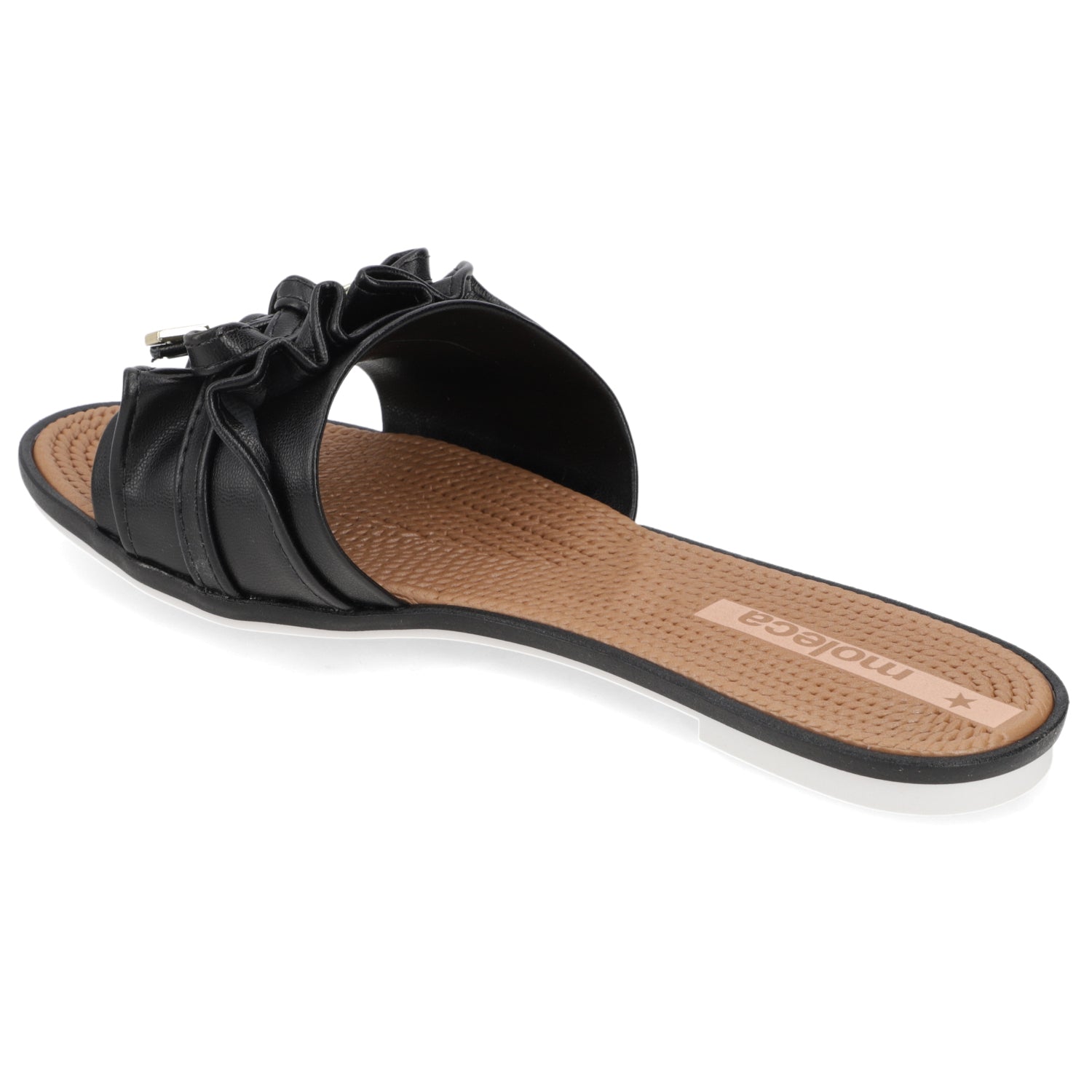 Sandalia Negro Moleca 35 / Negro