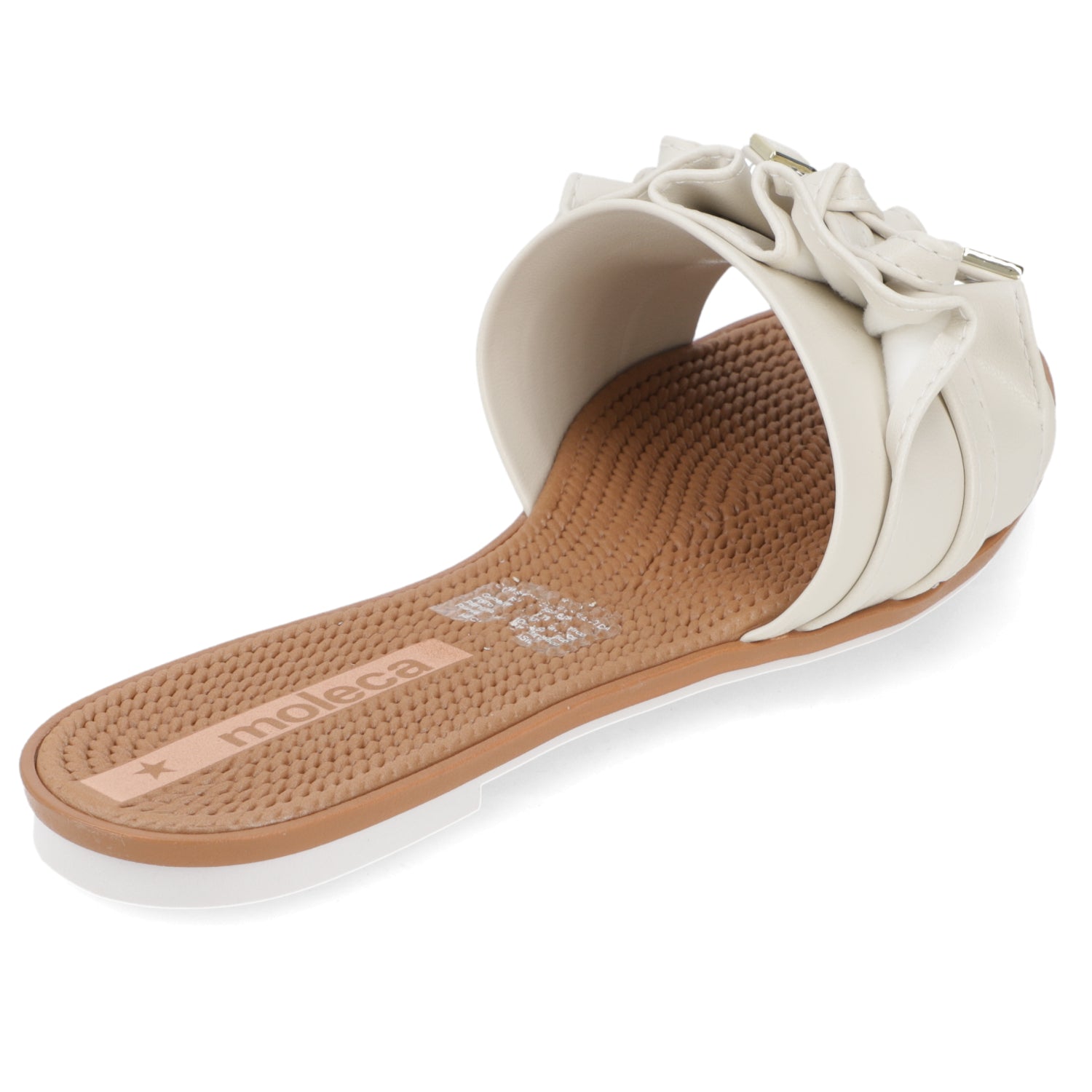 Sandalia Blanco OFF Moleca 35 / Blanco OFF