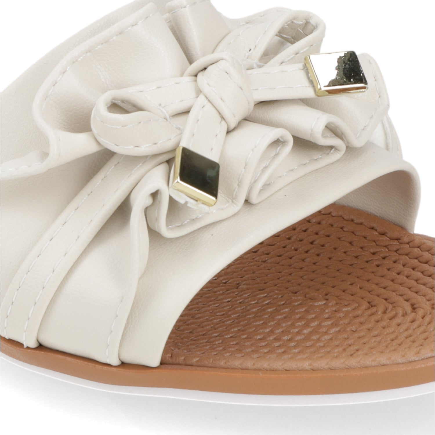 Sandalia Blanco OFF Moleca 35 / Blanco OFF